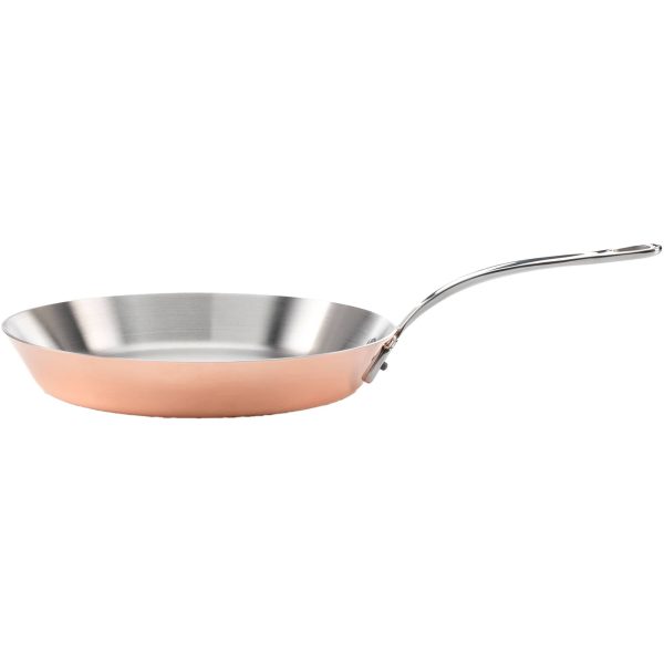 Samuel Groves Stegepande 28 cm, kobber